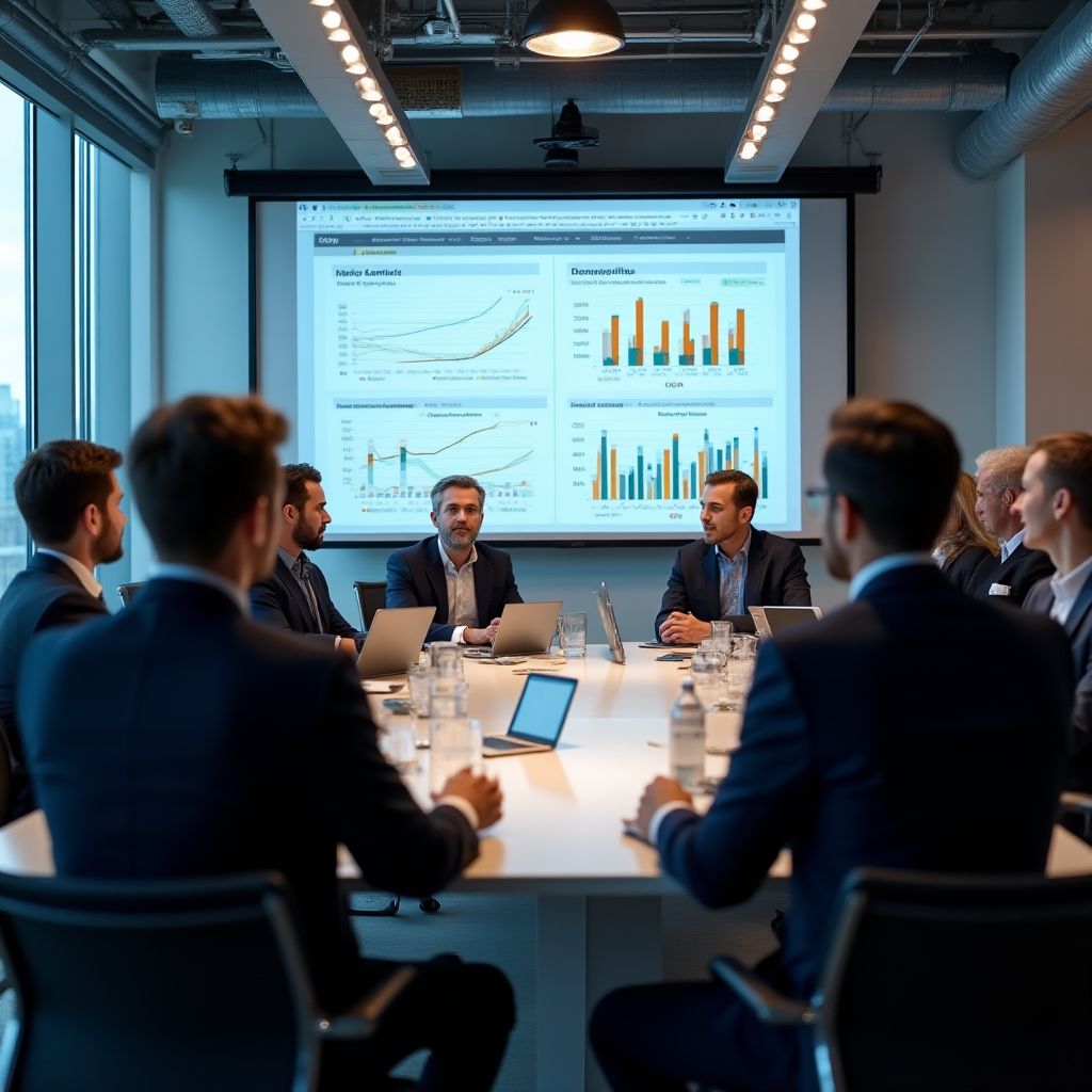 Equipo completo de EstrategIA en reunión anual